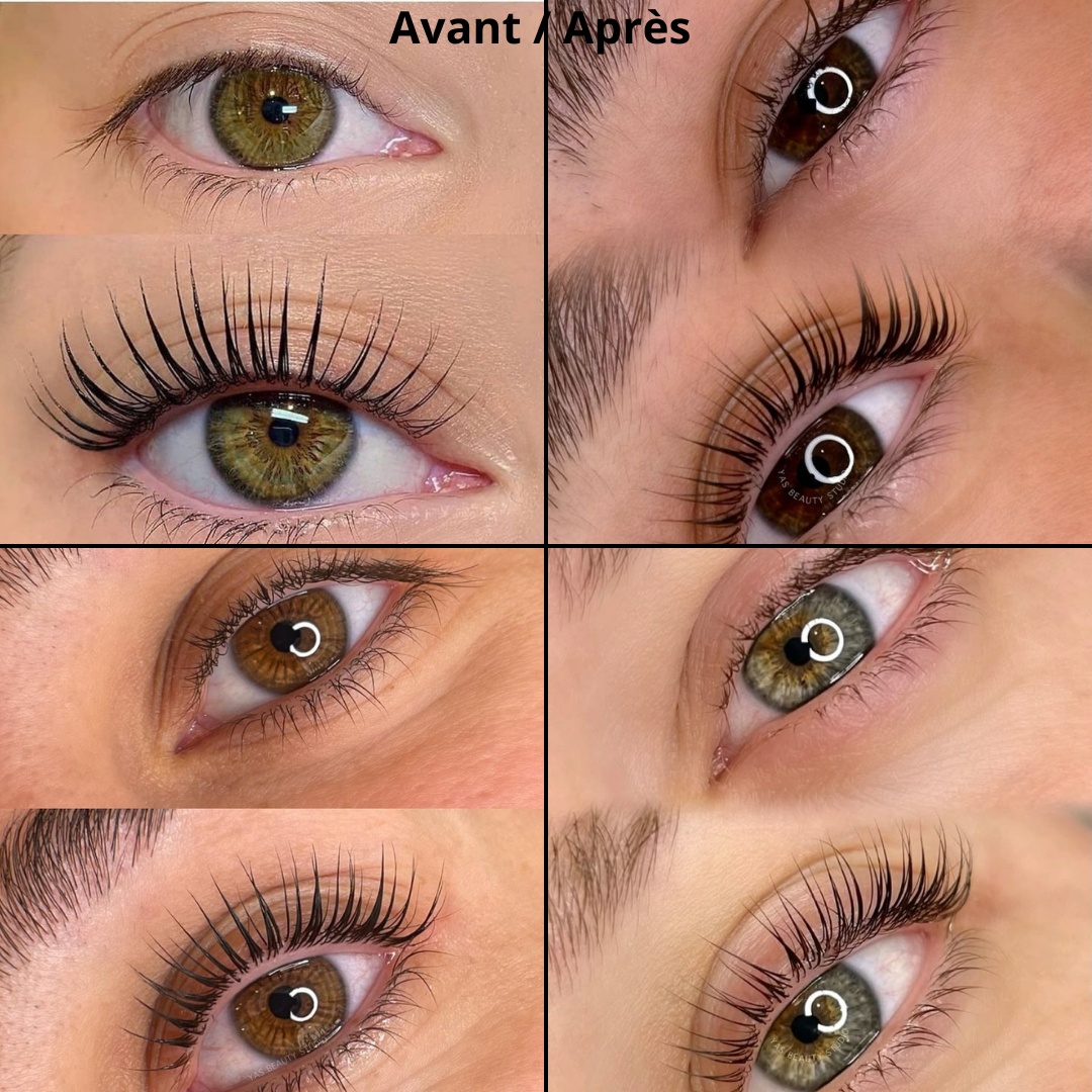 Kit rehaussement de cils - résultats immédiat, jusqu'à 8 semaines