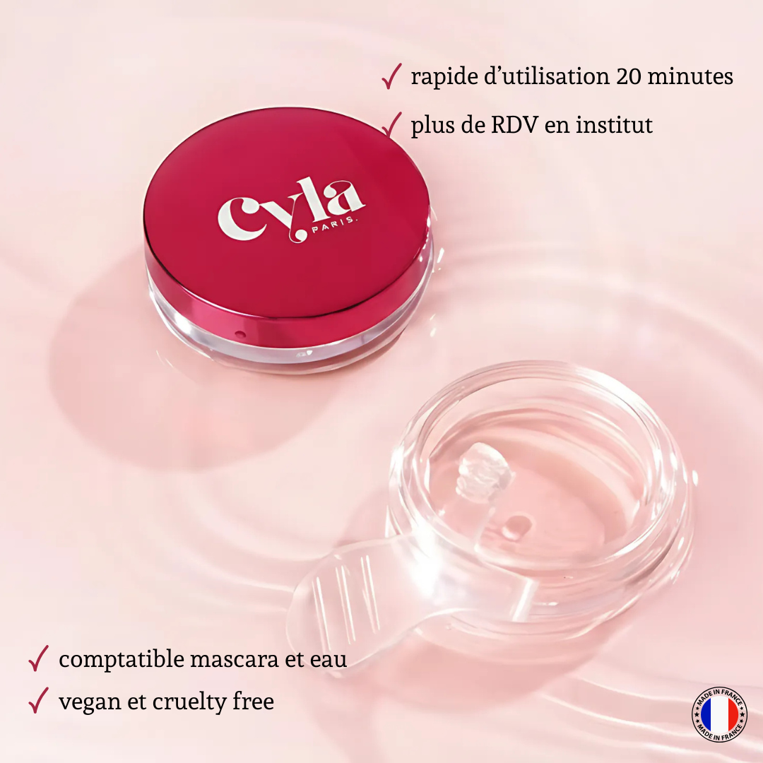 Kit rehaussement de cils - résultats immédiat, jusqu'à 8 semaines